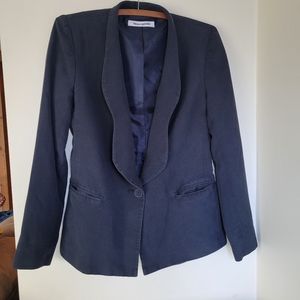 100% silk blazer